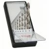 Besorgen 🛒 Bosch 6-teiliges Metallbohrer-Set, Robust Line, HSS-G, 135°, 2–8 Mm. Für Bohrmaschinen (2607010529) 👍 -BOSCH SHOP 10833665 1