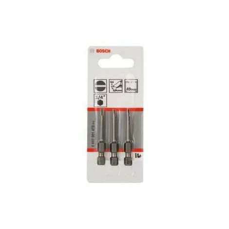 Bosch Schrauberbit Extra-Hart, S 0,5 x 3,0, 49 mm, 3er-Pack Schlussverkauf ❤️ Bosch Schrauberbit Extra-Hart, S 0,5 X 3,0, 49 Mm, 3er-Pack ❤️ -BOSCH SHOP 12738228 1