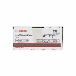 Am billigsten 👍 Bosch Schleifblatt Papier C470, 115 Mm, 80, Ungelocht, Klett, 50er-Pack, Best For Wood And Paint 😀 -BOSCH SHOP 12738577 2