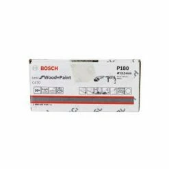 Beste Bewertungen von ✨ Bosch Schleifblatt Papier C470, 115 Mm, 180, Ungelocht, Klett, 50er-Pack, Best For Wood And Paint 🌟