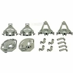 Aktion ⌛ Bosch Siemens Neff Constructa Klappstachelreihenlager, Korbablagen Lagerset Für Geschirrspüler Unterkorb - Nr.: 418675 🔥