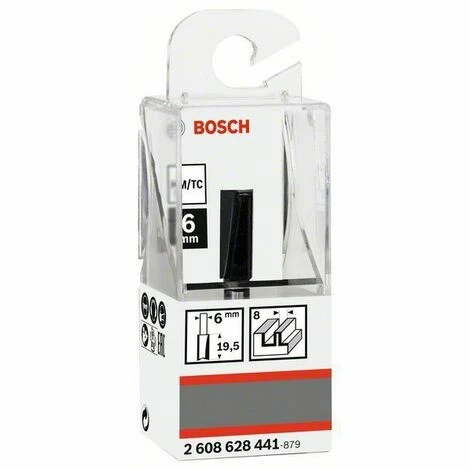 Bosch Professional Nutfräser 6 mm, D1 8 mm, L 19,5 mm, G 51 mm - 2608628441 Am billigsten 🎉 Bosch Professional Nutfräser 6 Mm, D1 8 Mm, L 19,5 Mm, G 51 Mm - 2608628441 🥰 -BOSCH SHOP 13578321 1