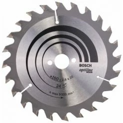 Besorgen 🛒 BOSCH Kreissägeblatt Optiline Wood Für Handkreissägen. 1 💯