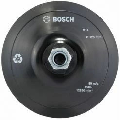 Billig 😉 BOSCH Kletthaftteller Für Papierschleifblätter. 125 Mm. ✨