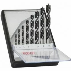 Blitzangebot ⌛ BOSCH Holzspiralbohrer-Set Robust Line. 8-teilig. 3 - 10 ✔️