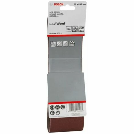BOSCH Schleifband-Set Best for Wood. 3-teilig. 75 x 533 Auslauf ✨ BOSCH Schleifband-Set Best For Wood. 3-teilig. 75 X 533 ❤️ -BOSCH SHOP 15022783 2