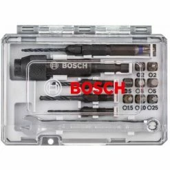 Bestpreis 😉 BOSCH 20-teiliges Schrauberbit-Set Drill & Drive Mit HSS-Bohrern Schraubenschlüssel ✨ -BOSCH SHOP 15024229 4