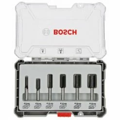 Blitzangebot 😉 BOSCH Nutfräser-Set. 6-mm-Schaft. 6-teilig 💯