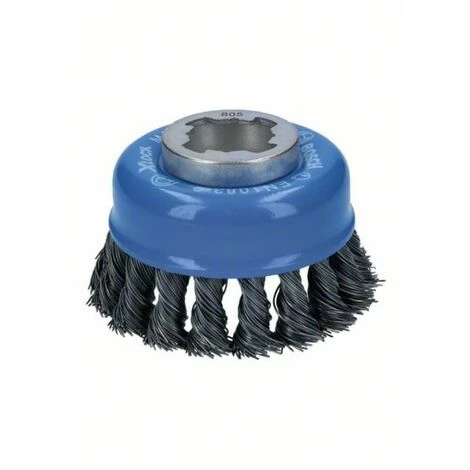 BOSCH Ø 75mm X-LOCK Topfbürste gezopfter Stahldraht 75 mm 05 mm X-LOCK Budget 👏 BOSCH Ø 75mm X-LOCK Topfbürste Gezopfter Stahldraht 75 Mm 05 Mm X-LOCK 😀 -BOSCH SHOP 15025201 1