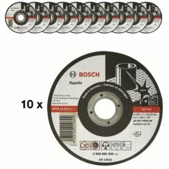 Blitzangebot 🎉 10x BOSCH Trennscheibe Gerade Expert For Inox Rapido AS60T INOX BF 125x1,0 Mm 🔥