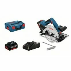 Angebote 🌟 BOSCH Akku-Kreissäge GKS 18V-57 G, Mit 2 X 4.0 Ah Li-IonAkku, L-BOXX 👏