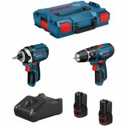 Top 10 🎁 BOSCH Kit 12V B12GSBGDR2bat3a-40 (GSB 12V-15 + GDR 12V-10 + 2 X 3,0 Ah + GAL12V-40 + L-Boxx 102) 🧨
