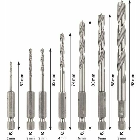 BOSCH 7tlg. Robust Line Holzspiralbohrer-Set, Sechskantschaft Am billigsten 😀 BOSCH 7tlg. Robust Line Holzspiralbohrer-Set, Sechskantschaft 😉 -BOSCH SHOP 18814212 2
