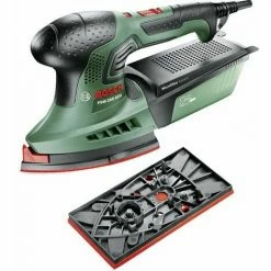 Aktion 🛒 Bosch Multischleifer PSM 200 AES 200W Mit Schleifplatte Schleifmaschine 👍