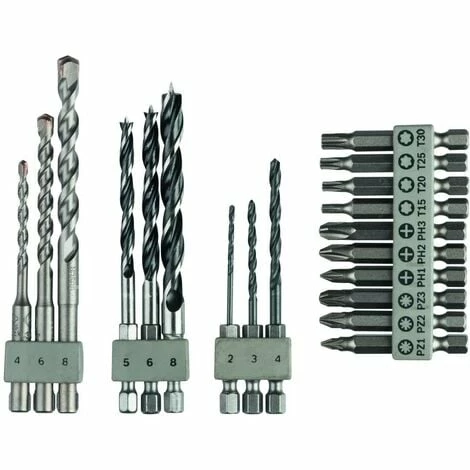 Bosch Bit-Bohrer-Set gemischt 19 teilig, Ø 2 -8 mm, SDS Quick Bohrer Set Bits Billig 🤩 Bosch Bit-Bohrer-Set Gemischt 19 Teilig, Ø 2 -8 Mm, SDS Quick Bohrer Set Bits ⭐ -BOSCH SHOP 20335611 2