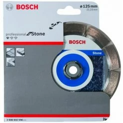 Am billigsten ⭐ Bosch Diamant Trennscheibe Ø125, Ø 125 Mm, Bohrung 22,23 Mm Diamant Bosch 3165140581042 Trennscheibe Bosch Diamant 💯