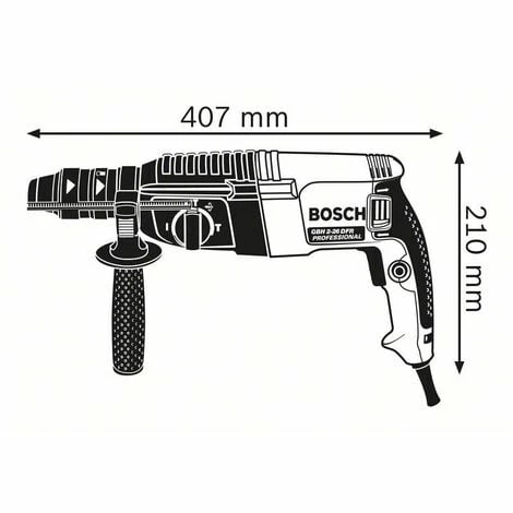 BOSCH SDS-plus GBH 2-26 Professioneller Bohrhammer - 830W 2.7J - Mit Koffer und Griff - 06112A3000 Aktion 😍 BOSCH SDS-plus GBH 2-26 Professioneller Bohrhammer - 830W 2.7J - Mit Koffer Und Griff - 06112A3000 🥰 -BOSCH SHOP 27150402 2