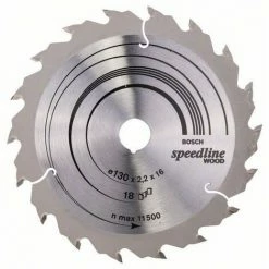 Neu ✨ Bosch Professional Kreissägeblatt Speedline Wood, 130 X 16 X 2,2 Mm, 18 🥰