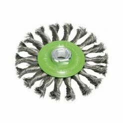 Bestes Angebot 😍 Bosch Professional Scheibenbürste, Edelstahl, Gezopfter Draht, 0,5 Mm, 115 Mm, 12500 U/ Min, M 14 🔔