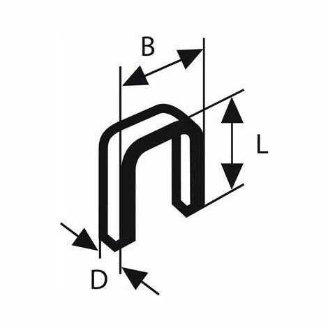 Bosch Professional Klammer TK40 30G, 1,2 mm, 30 mm, verzinkt Brandneu 👏 Bosch Professional Klammer TK40 30G, 1,2 Mm, 30 Mm, Verzinkt 👍 -BOSCH SHOP 2920929 1