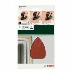 Neu 👏 Schleifpapier K40 Für Universalschleifer 5 St. Bosch 🧨 3 Neu 👏 Schleifpapier K40 Für Universalschleifer 5 St. Bosch 🧨 -BOSCH SHOP 30101498 2