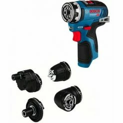 Auslauf ⌛ Bohrschrauber BOSCH GSR 12V-35 FC (1 X 6,0 Ah + GAL12V-40 + L-Boxx 102) + 4 Bohrfutteraufsatz 🌟 -BOSCH SHOP 30399848 2