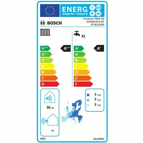 BOSCH Solewärmepumpe CS7800iLW 8 MF, 8 kW, Warmwasserspeicher, Metall-Design Auslauf 💯 BOSCH Solewärmepumpe CS7800iLW 8 MF, 8 KW, Warmwasserspeicher, Metall-Design 👍 -BOSCH SHOP 30653538 2