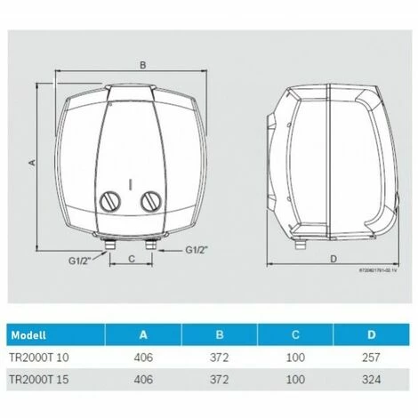 Bosch Warmwasserspeicher Untertisch 10 L 230V druckfest Elektrospeicher Boiler Großhandel 😉 Bosch Warmwasserspeicher Untertisch 10 L 230V Druckfest Elektrospeicher Boiler ⌛ -BOSCH SHOP 30675267 2