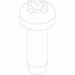 Billig ⭐ BOSCH SIEGER Ersatzteil TTNR: 87186445540 Schraube DIN7500 M4x12 (10x) 🎁