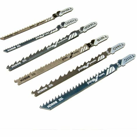 Bosch Professional Stichsägeblatt Set 10-tlg. für Holz, für saubere / schnelle / präzise Schnitte, T-Schaft Aufnahme Aktion 🎉 Bosch Professional Stichsägeblatt Set 10-tlg. Für Holz, Für Saubere / Schnelle / Präzise Schnitte, T-Schaft Aufnahme 🎉 -BOSCH SHOP 30956898 4