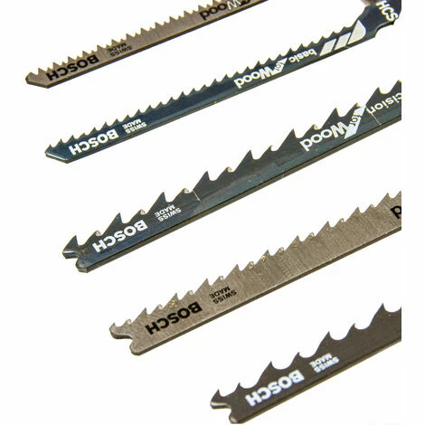 Bosch Professional Stichsägeblatt Set 10-tlg. für Holz, für saubere / schnelle / präzise Schnitte, T-Schaft Aufnahme Aktion 🎉 Bosch Professional Stichsägeblatt Set 10-tlg. Für Holz, Für Saubere / Schnelle / Präzise Schnitte, T-Schaft Aufnahme 🎉 -BOSCH SHOP 30956898 5