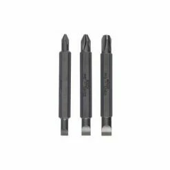 Bestpreis 👍 Bosch Doppelklingenbit-Set, 3-tlg., S0,6x4,5, PH1, S0,8x5,5, PH2, S1,2x6,5, PH3,60mm 🥰 -BOSCH SHOP 31661086 2