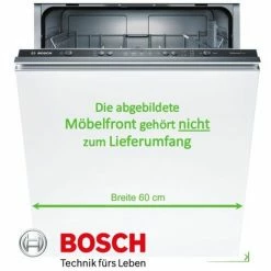 Brandneu 🧨 Bosch Geschirrspüler SMV25AX00E - Vollintegriert, 60 Cm, EEK: F ❤️