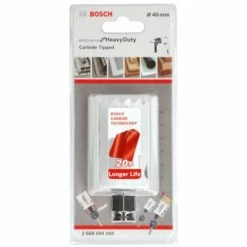 Bestes Angebot 😀 BOSCH Lochsäge Endurance For Heavy Duty. Carbide. 40 Mm 🔥 -BOSCH SHOP 32576679 2