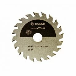 Rabatt 👏 Bosch Professional Kreissägeblatt 85 X 15 X 1.1 Mm, Für Holz, 20 Zähne, Optimiert Für Akku-Kreissägen 🔔