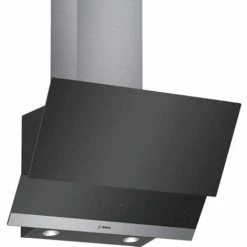Rabatt 🤩 Bosch Dunstabzugshaube DWK065G60 - Edelstahl Schwarz, Wandmontage 😉