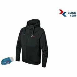 Großhandel 👏 BOSCH Beheizbarer Hoodie GHH 12+18V XA Professional Gr.XL, Solo | Mit Akkuadapter 🥰