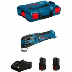 Besorgen 🎉 Multi-Cutter BOSCH GOP 12V-28 (2 X 3,0 Ah + GAL12V-40 + L-Boxx 102) 👏