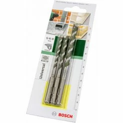 Brandneu 🔥 Bosch 3-tlg. Uneo Mehrzweckbohrer-Set, SDS-Quick, Ø 5 | 6 | 8 Mm ✔️