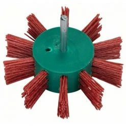 Besorgen 👏 BOSCH Fächerbürste Für Bohrmaschinen. 100 Mm. 1 Mm. K80.3500 U/min 😀