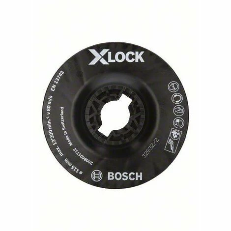 X-LOCK Stützteller, mittelhart, 115 mm Bosch Accessories 2608601712 Auslauf 🎉 X-LOCK Stützteller, Mittelhart, 115 Mm Bosch Accessories 2608601712 🔥 -BOSCH SHOP 45797704 1