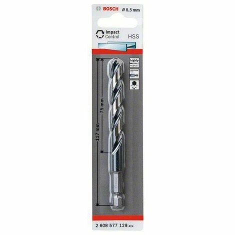 Bosch Accessories 2608577129 Metall-Spiralbohrer 8.50 mm Gesamtlänge 117 mm 1 St. Bestpreis 😉 Bosch Accessories 2608577129 Metall-Spiralbohrer 8.50 Mm Gesamtlänge 117 Mm 1 St. 💯 -BOSCH SHOP 45855870 4