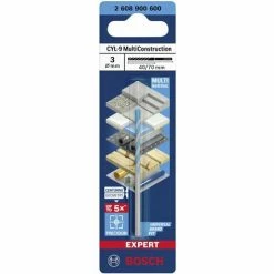 Billig 🌟 Bosch Accessories EXPERT CYL-9 MultiConstruction 2608900600 Mehrzweckbohrer 1 Stück 3 Mm Gesamtläng 🛒 -BOSCH SHOP 45897551 4