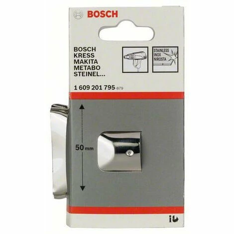 Flächendüse, 50 mm, 33,5 mm, Düse für Bosch-Heißluftgebläse Bosch Accessories 1609201795 Durchmesser Bester Verkauf 👏 Flächendüse, 50 Mm, 33,5 Mm, Düse Für Bosch-Heißluftgebläse Bosch Accessories 1609201795 Durchmesser 💯 -BOSCH SHOP 45901752 2