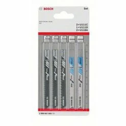 Bestpreis 👏 Bosch Accessories 2608667855 Stichsägeblatt-Set Basic For Wood And Metal, 5-teilig, Universalschaft ⭐