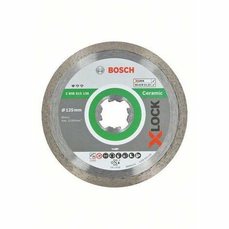 Bosch Accessories 2608615138 Diamanttrennscheibe Durchmesser 125 mm 1 St. Neu ⌛ Bosch Accessories 2608615138 Diamanttrennscheibe Durchmesser 125 Mm 1 St. 🌟 -BOSCH SHOP 45909708 1