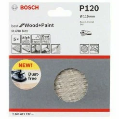 Blitzangebot 🧨 Bosch Accessories 2608621137 2608621137 Exzenterschleifpapier Körnung Num 120 (Ø) 115 Mm 5 St. ✨ -BOSCH SHOP 45909899 2