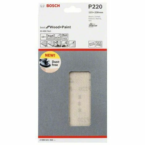 Bosch Accessories 2608621266 2608621266 Schwingschleifpapier Körnung num 220 (Ø x L) 115 mm x 230 Blitzangebot ❤️ Bosch Accessories 2608621266 2608621266 Schwingschleifpapier Körnung Num 220 (Ø X L) 115 Mm X 230 🎁 -BOSCH SHOP 45910016 2