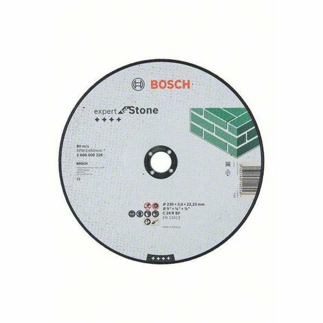 Bosch Accessories 2608600326 2608600326 Trennscheibe gerade 230 mm 1 St. Granit Auslauf 😀 Bosch Accessories 2608600326 2608600326 Trennscheibe Gerade 230 Mm 1 St. Granit 🔥 -BOSCH SHOP 46005809 1