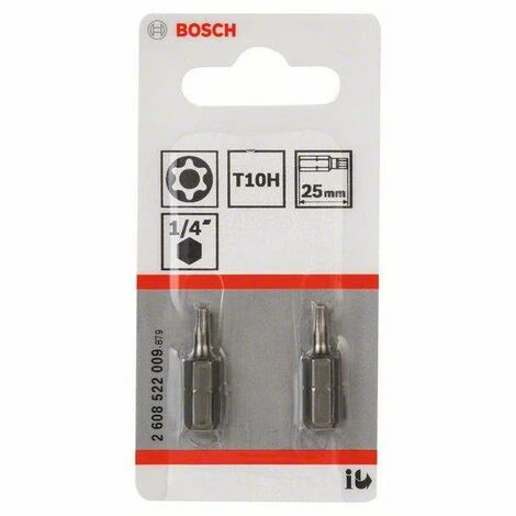 Bosch Accessories 2608522009 Sechsrund-Bit TR 10 extra hart C 6.3 2 St. Schlussverkauf 🎁 Bosch Accessories 2608522009 Sechsrund-Bit TR 10 Extra Hart C 6.3 2 St. ⭐ -BOSCH SHOP 46101867 2